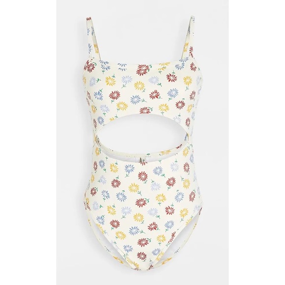 Madewell Other - Madewell Second Wave Cutout One-Piece Swimsuit in Sunny Floral